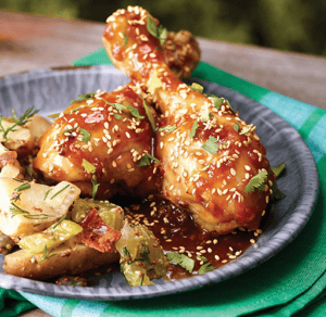 Slow-Cooker Honey-Orange Chicken Drumsticks